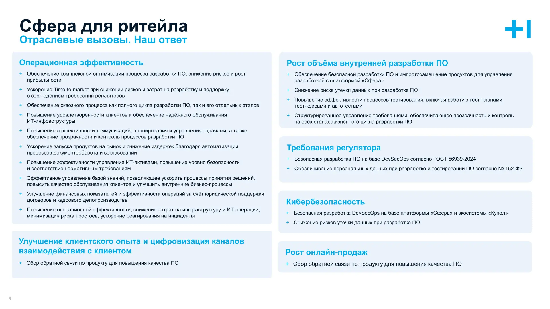 Сфера для ритейла